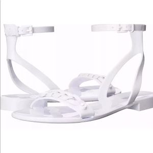 White MICHAEL KORS women's WYNNE JELLY